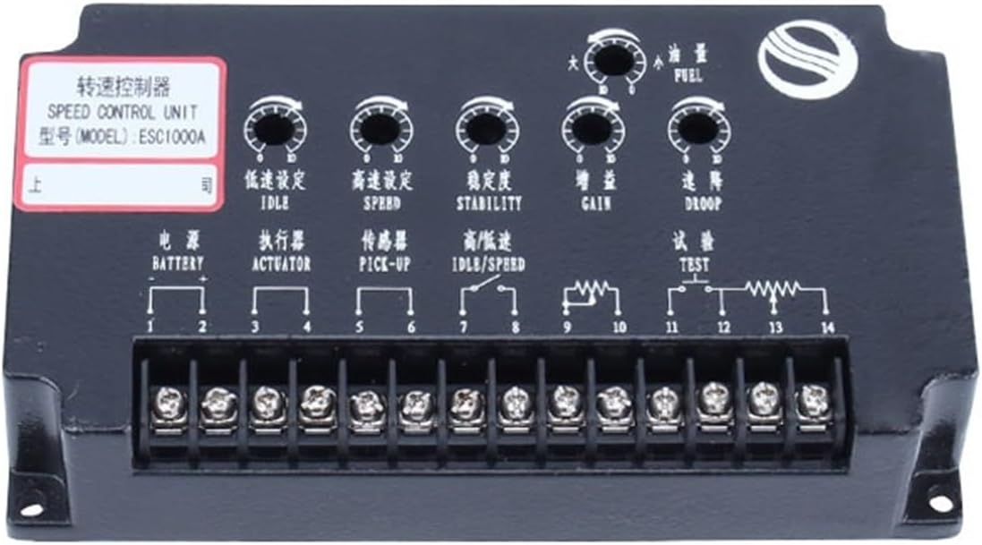 ESC1000A Speed Controller Generator Set Construction Engine Governor