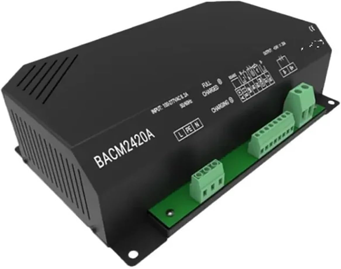 BACM2420 Float Charger 20A Generator Lead Acid Battery Charger 12V/24V(12V)