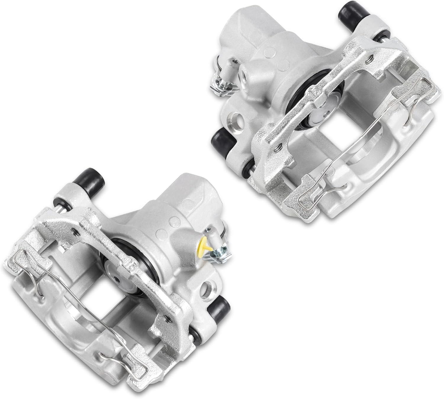 Rear Brake Caliper Set Right + Left Assembly w/Bracket 19B6285B 19B6284B Compatible for Ford Focus Ecosport 2012-2021 (Set of 2)