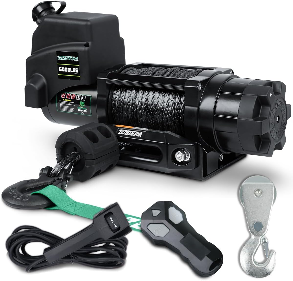 Winch with 1/4
