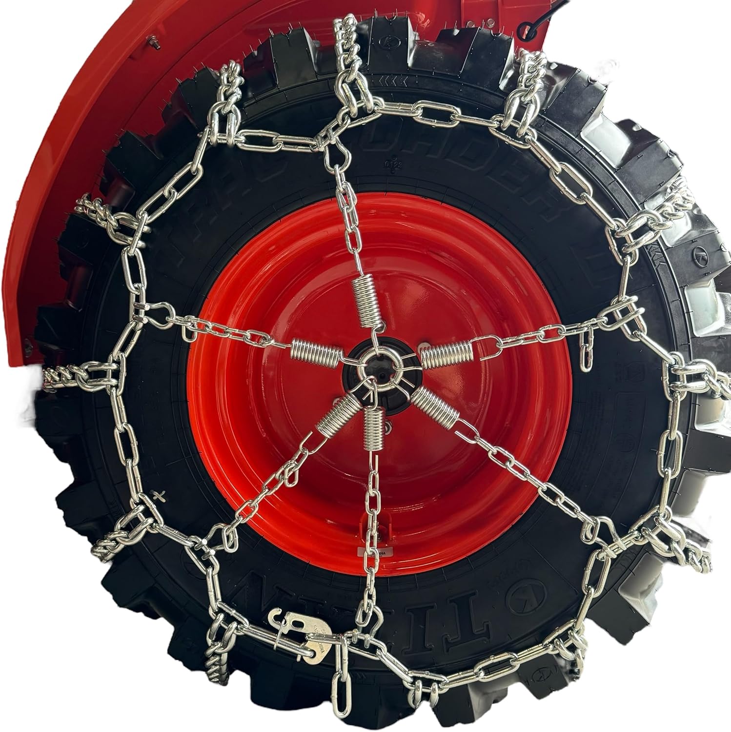 TireChain.com LARGE TRACTOR Loader SPRING Tire Chains Tensioner Adjuster
