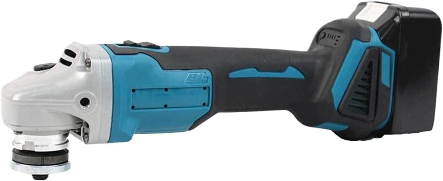 Buffer Polisher, 125mm Brushless Cordless Impact Angle Grinder 18V Battery Power Tool Cutter Polisher Special Tool,for Buffing,Sanding,Polishing