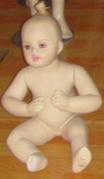 Beautiful Cute Child Baby Full Body Fiberglass Realistic Mannequin Flesh Tone (ak3)