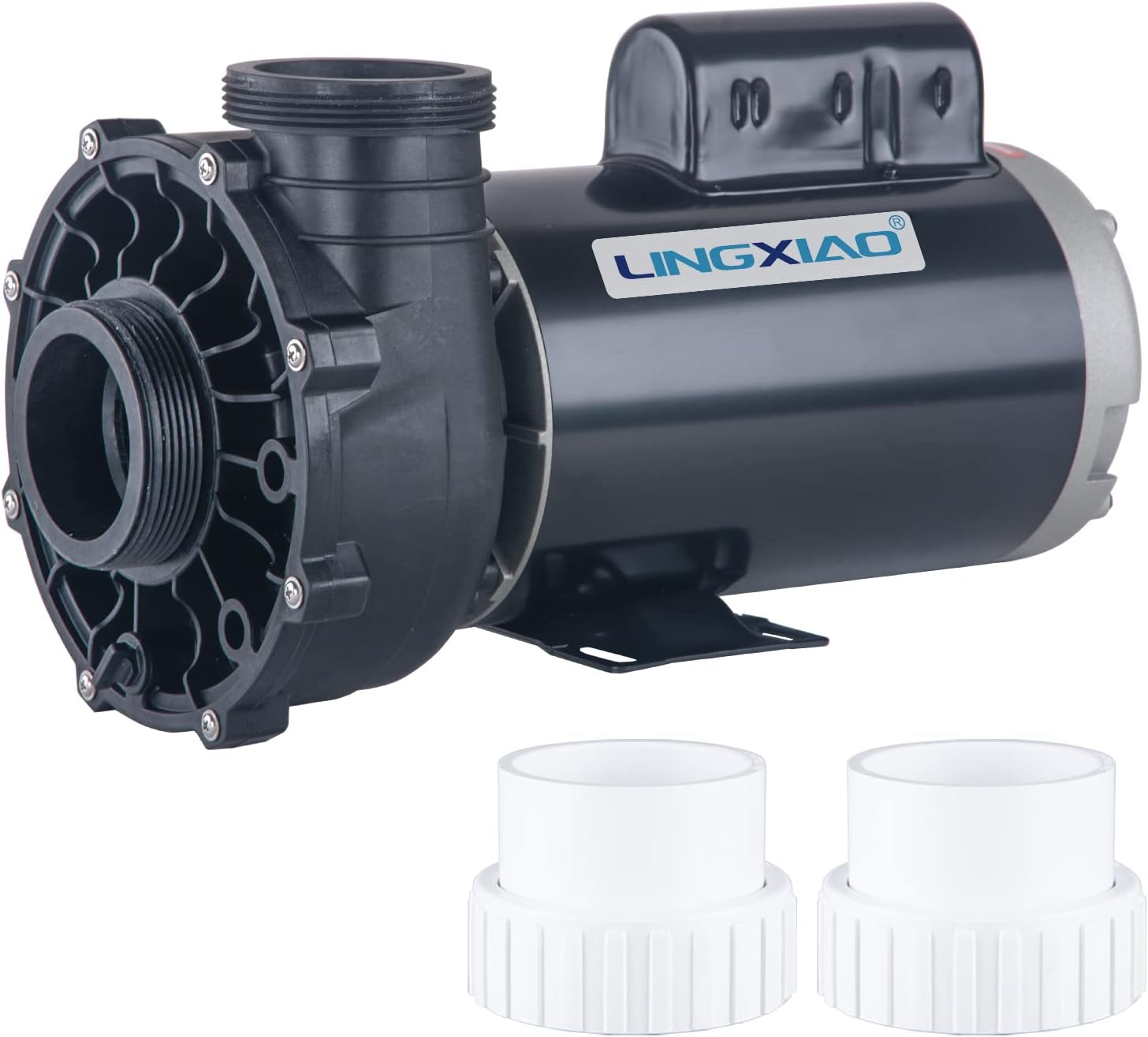 SPA Pump, 5 Horsepower Hot Tub SPA Pumps - 2 Speed LX SPA Pump Motor 220-240V, 56 Frame(Y), Connect 2.5