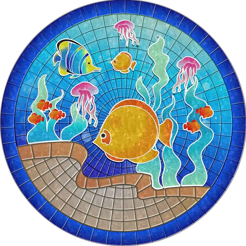 Tropical Fish Poolsaic 59 inches 67B00-00057