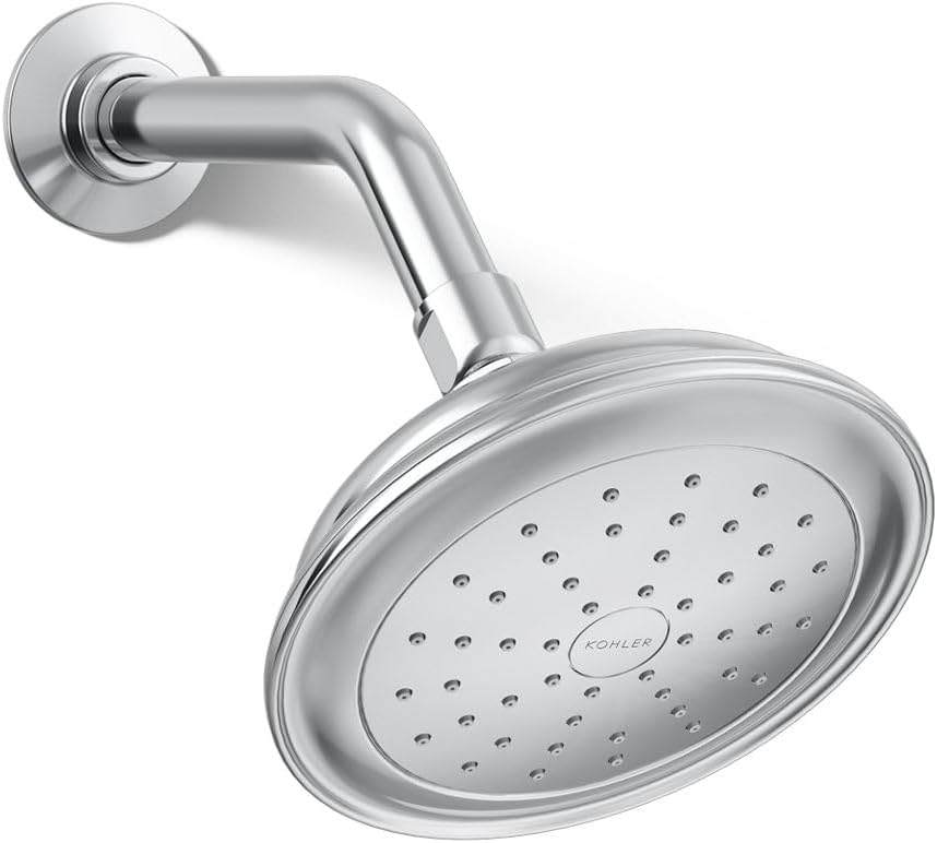 Kohler 72774-G-CP Artifacts® Single-function showerhead, 1.75 gpm, Polished Chrome