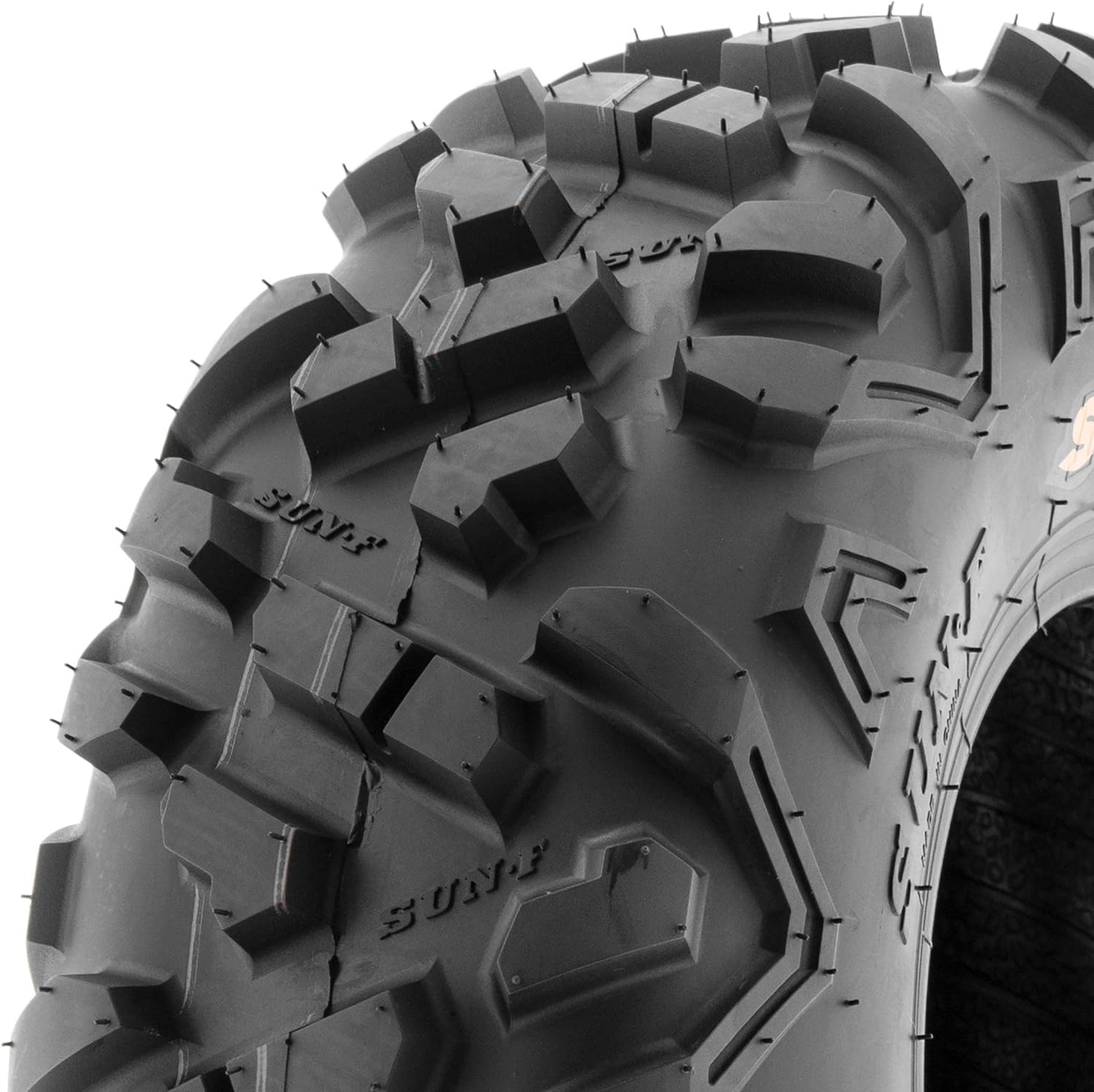 Set of 2 SunF Power.II 19x7-8 ATV UTV Off-Road Tires, All-Terrain, 6 PR, Tubeless A051