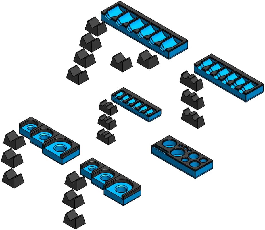 MagAttach Ratchet and Extensions Starter Set (Blue/Black)