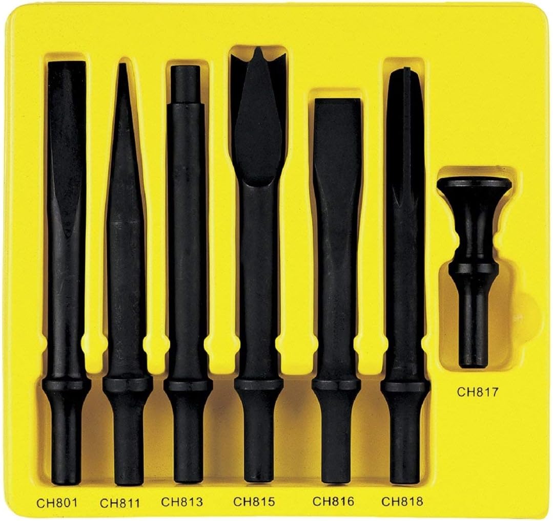 Grey Pneumatic (CS807 7-Piece Chisel Socket Set