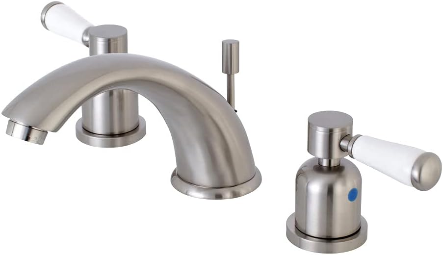Kingston Brass KB8961DPL Paris Widespread Bathroom Faucet, 5.75 x 4.06 x 2.31, Polished Chrome