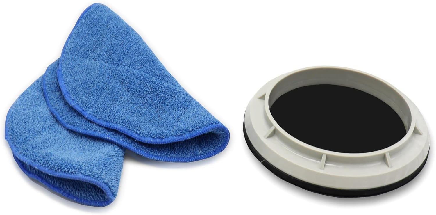 Two New Mopping Pads and Pad Holder for The 13