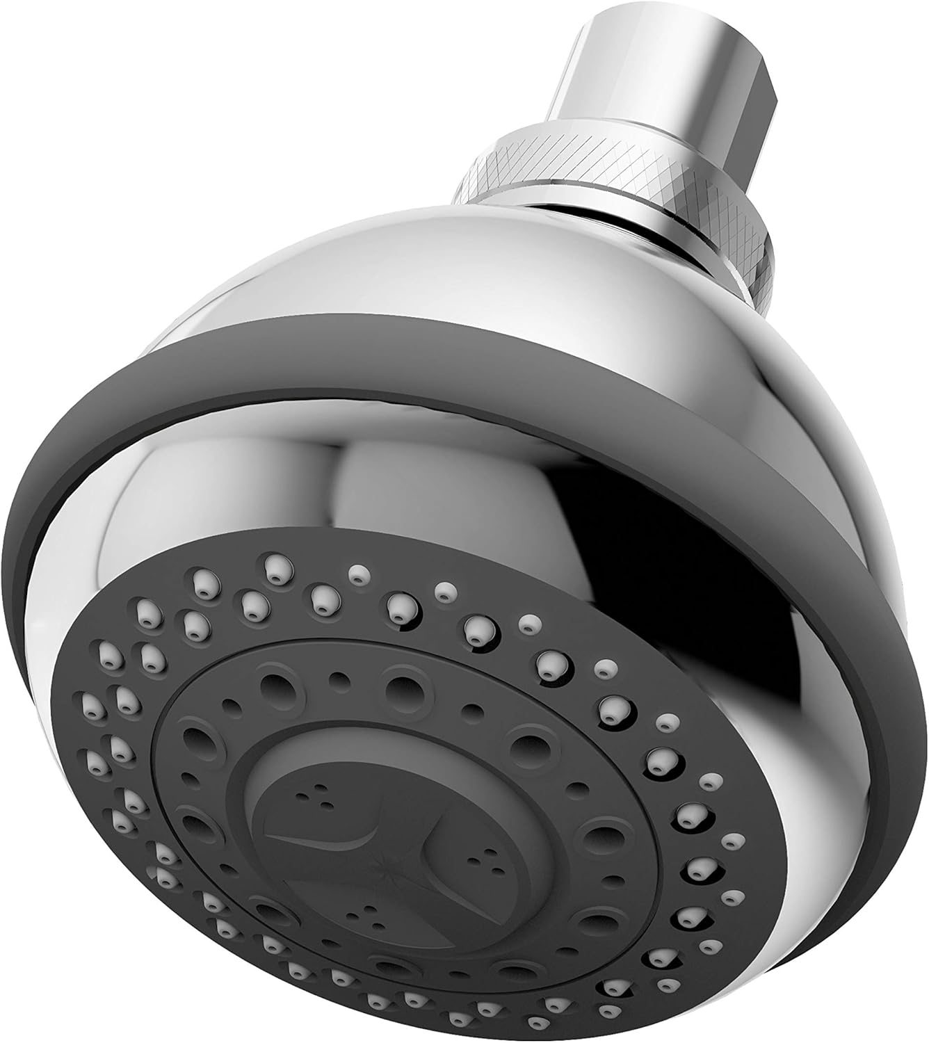 Symmons 4-143-1.5 3-Spray 3.5 in. Fixed Showerhead in Polished Chrome (1.5 GPM)