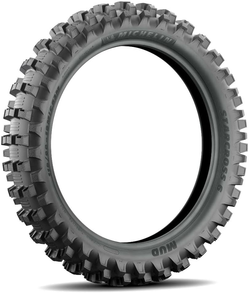 Michelin Starcross 6 Mud Rear Tire (110/90-19) For 02-22 HONDA CRF450R