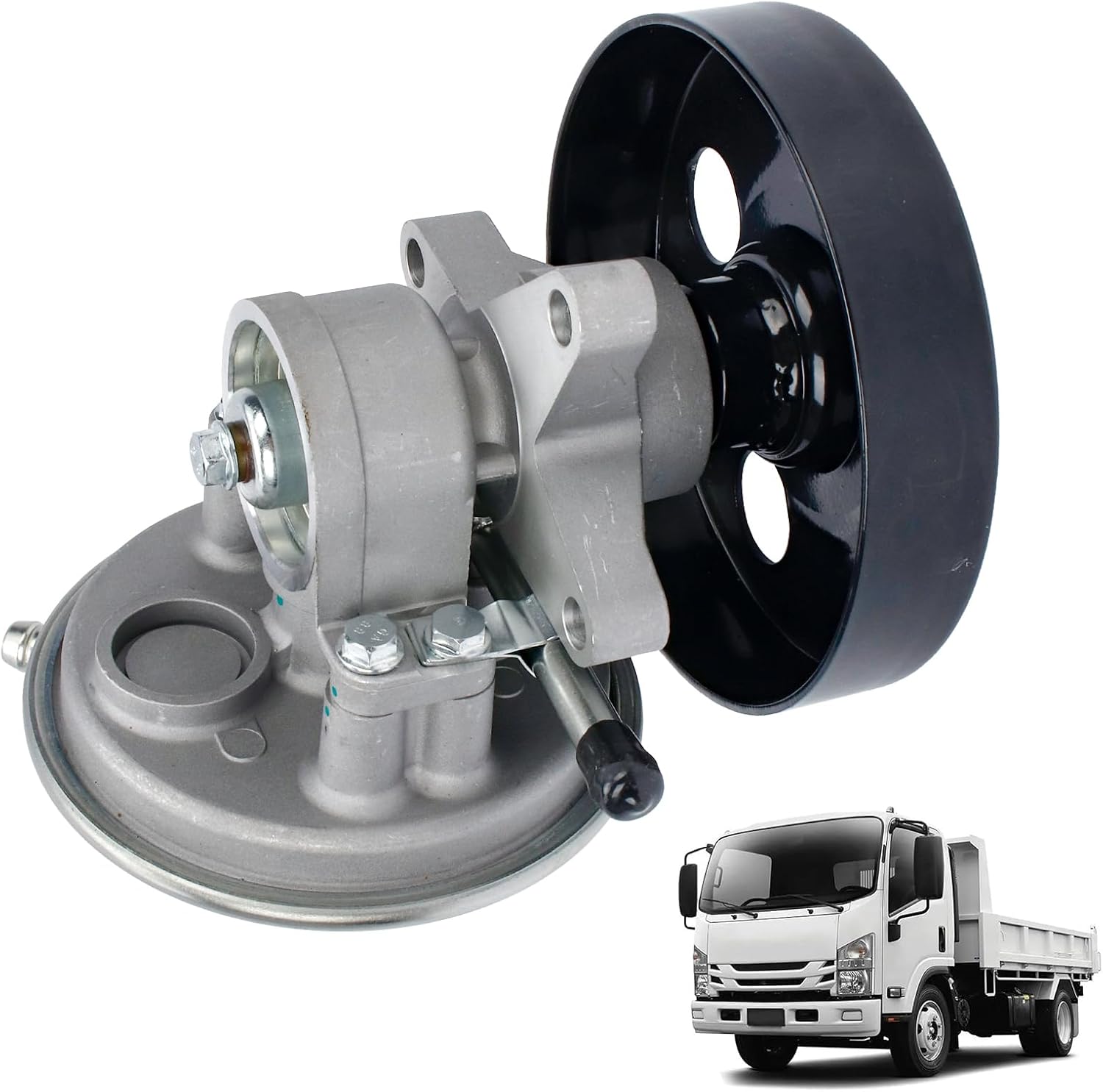 904-862 Vacuum Pump with Pulley Fit for 1995-2020 Isuzu NPR NPR-HD Gas V8 L96 LQ4 L31 LQ4 L05 L96 LQ4 3.0L 3.9L 4.8L 5.2L 5.7L 6.0L,Replacement 8972410351,97241035