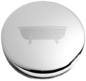 Samuel Heath: V289-SSF - Tub laser etched cap for lever volume control - Satin Nickel (US 15)