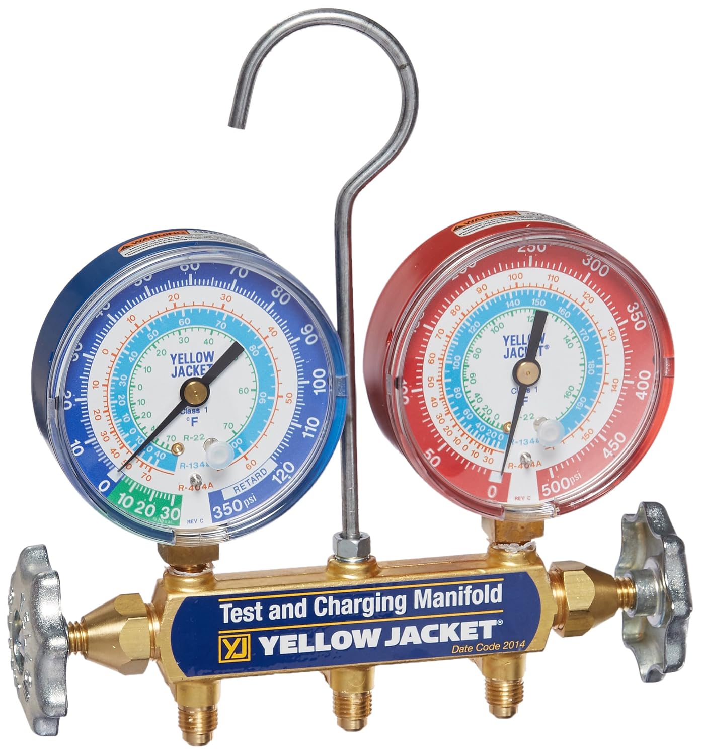 Yellow Jacket 42005 Manifold with 3-1/8