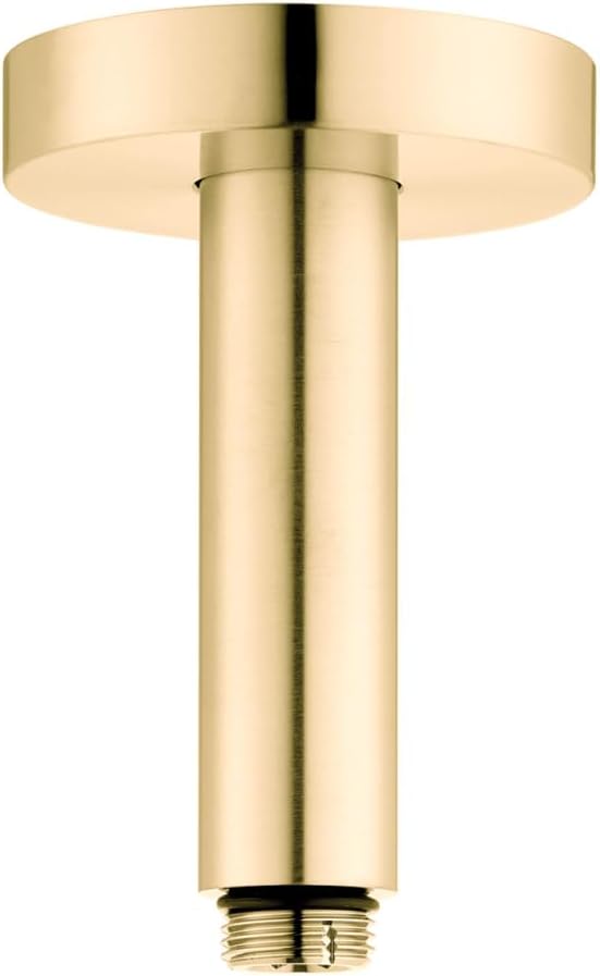 hansgrohe Raindance E 3-inch Modern Showerarm in Brushed Gold Optic, 27393251