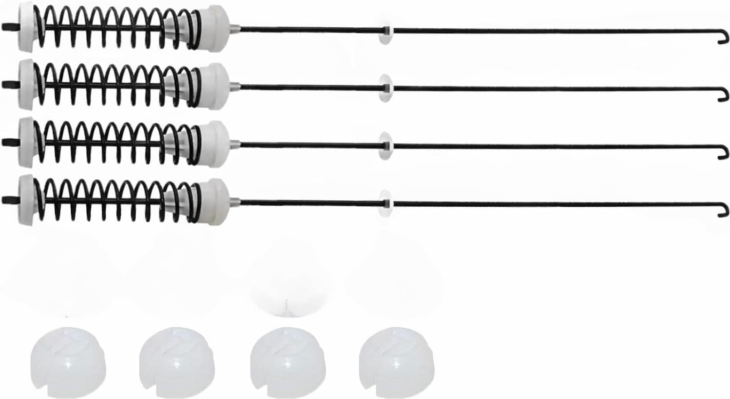 Compatible with Washer Suspension Rod Kit for Crosley models CAW9352EW1 CAW9444DW0 CAW9444DW1 VAW3584GW0 VAW3584GW1 CAW35114GW0 CAW35114GW1