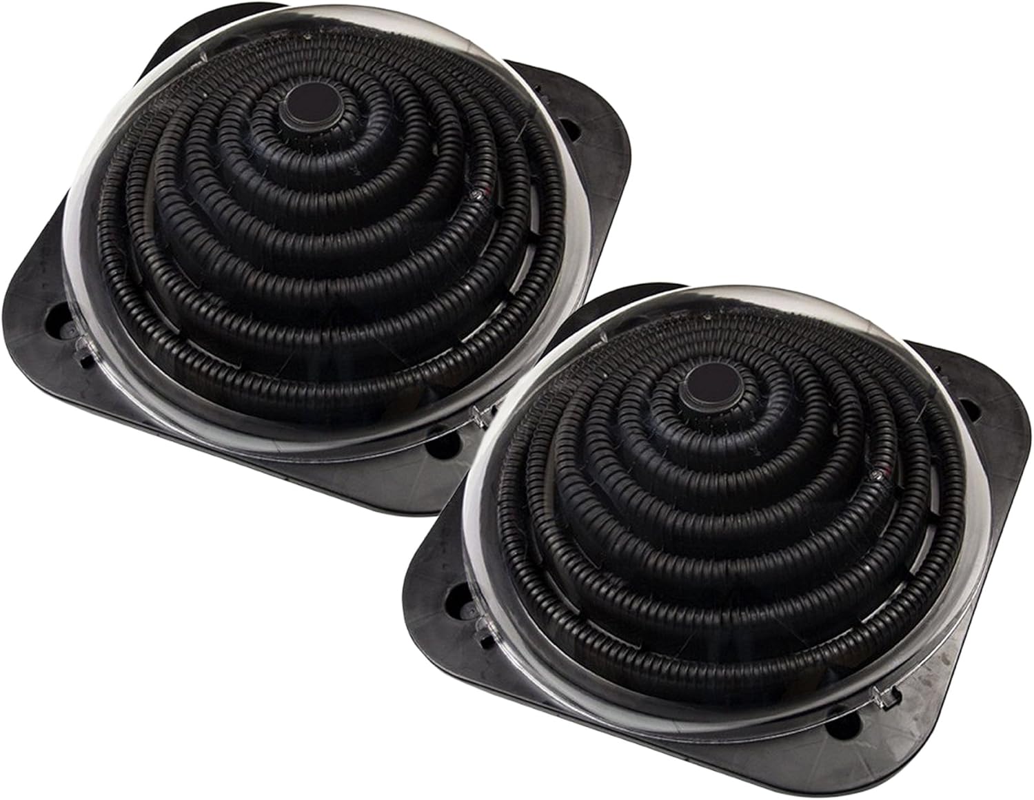 Sun2Solar XD1 Solar Powered Heater for Above-Ground Swimming Pools | Includes Bypass Kit, Clamps and Hoses | Heats Pools up to 15,000 Gallons | 2 Pack of Solar Heaters