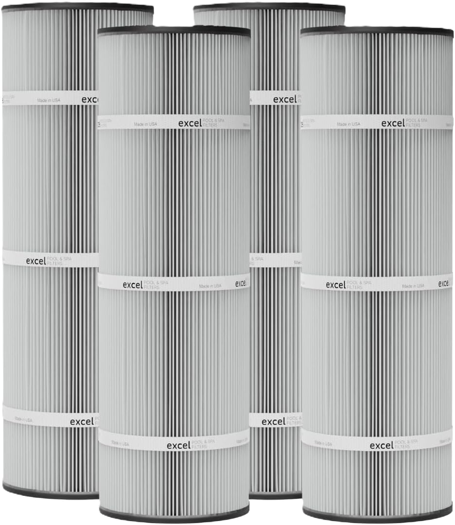 XLS-706 4 Pack Replacement Filters for Pentair Clean Clear 520 and Waterway 525. Also Replaces Pentair R173578 and 178585, Unicel C-7472, Filbur FC-1978 and Pleatco PCC130