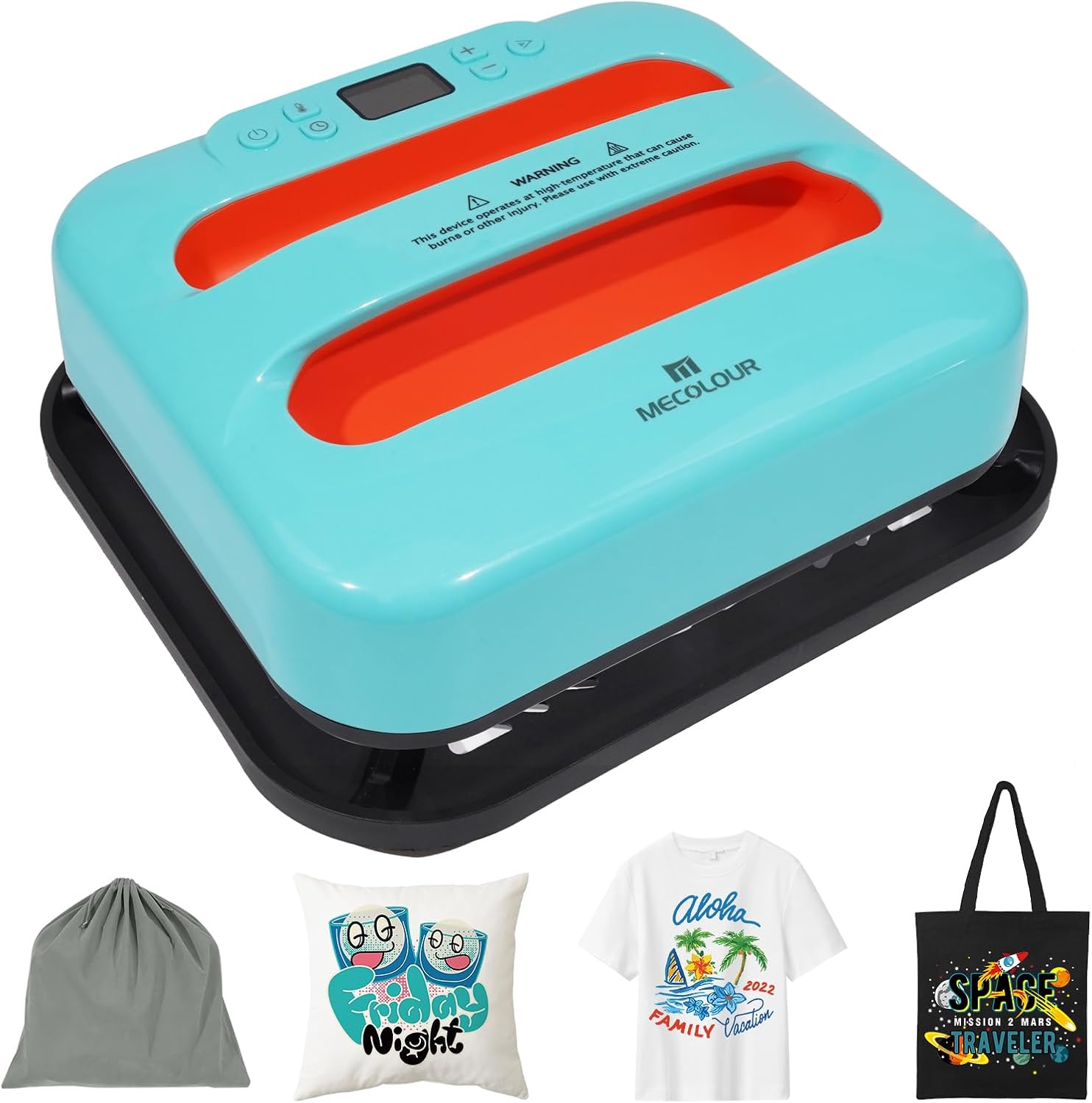 MECOLOUR Heat Press Machine for T-Shirts 12
