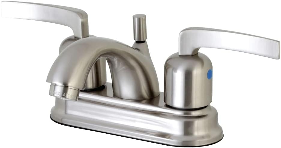 Kingston Brass FB2601EFL 4 in. Centerset Bathroom Faucet, Polished Chrome
