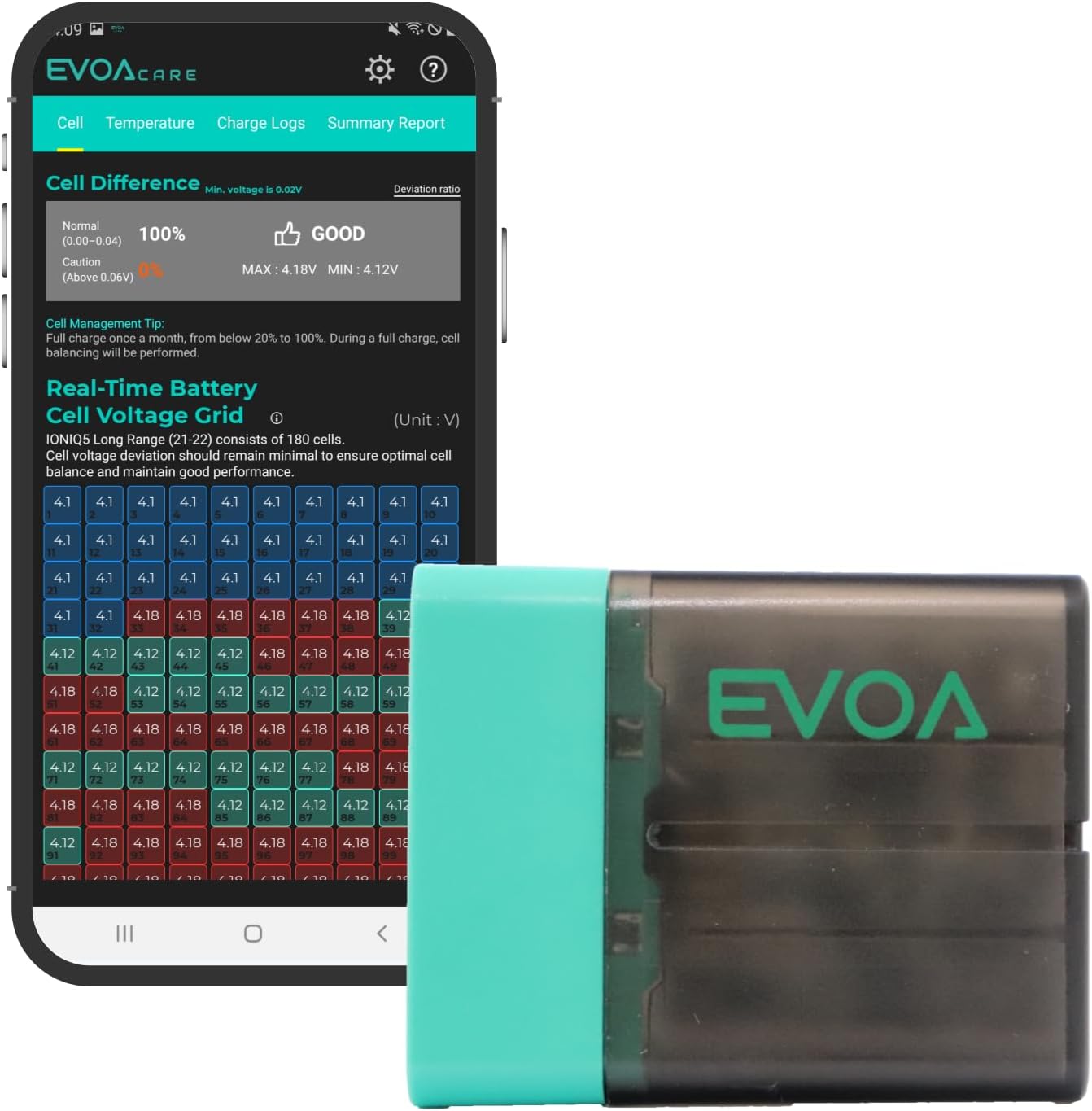 EV Battery Health OBD2 Scanner