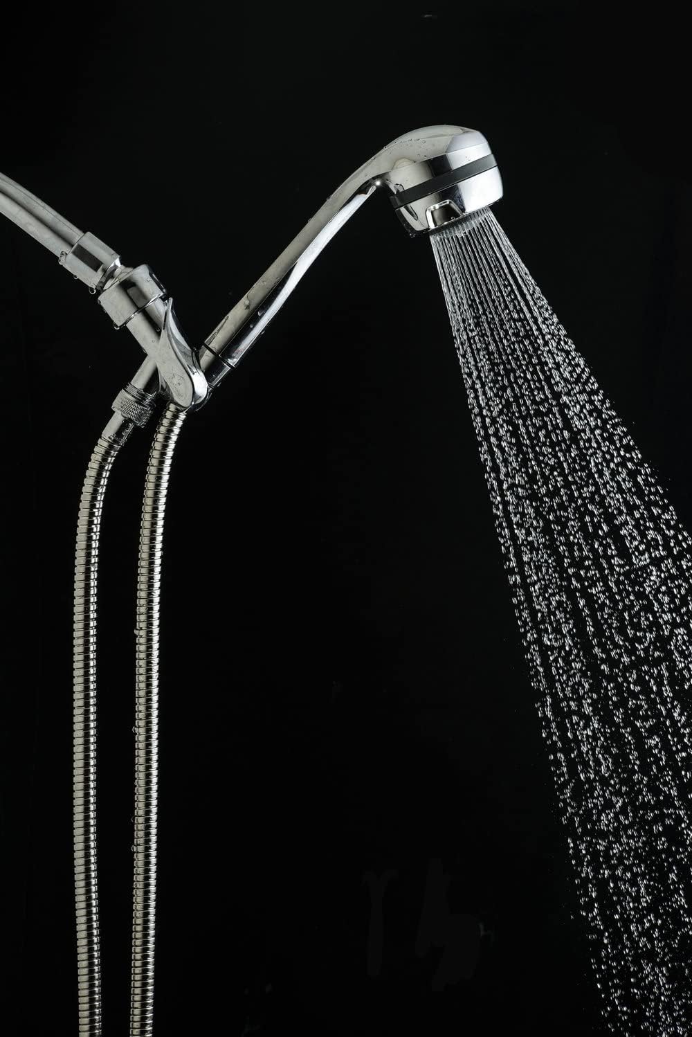 Strongest, Most Powerful Handheld for Low Water Pressure Fire Hydrant Spa Handheld and Shower Heads (Handheld Massage Spray Head with 59