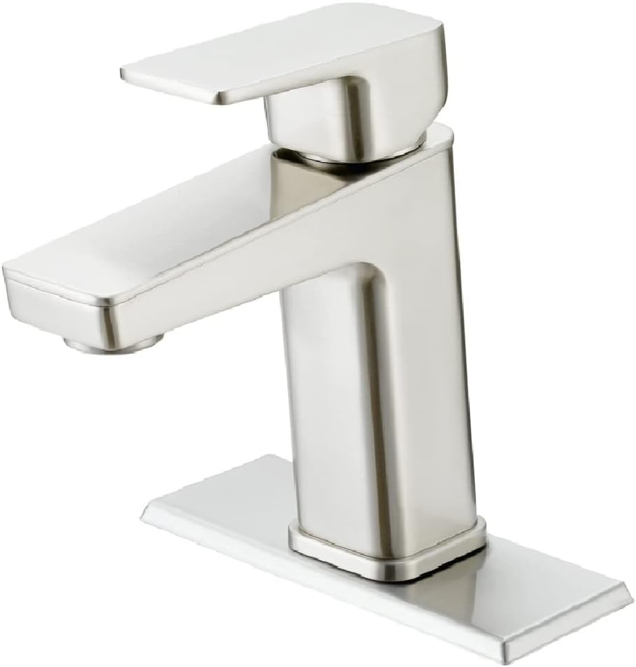 Boston Harbor FAUCET LAV 1-HNDL BRSH NIC 4IN FS6A0215NP