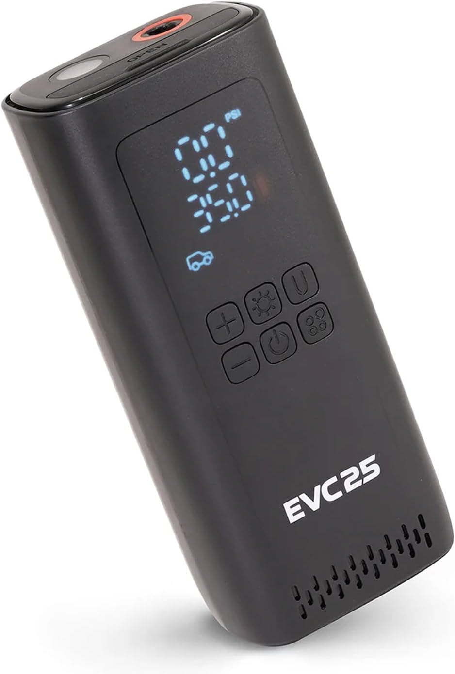 Viair Every Vehicle Carry EVC31 PRO - rechargeable, portable air compressor, dual power source, LED gauge w/preset - Tire Inflator Ideal for LT truck & suv's, cars, motorcycles, & E-bikes
