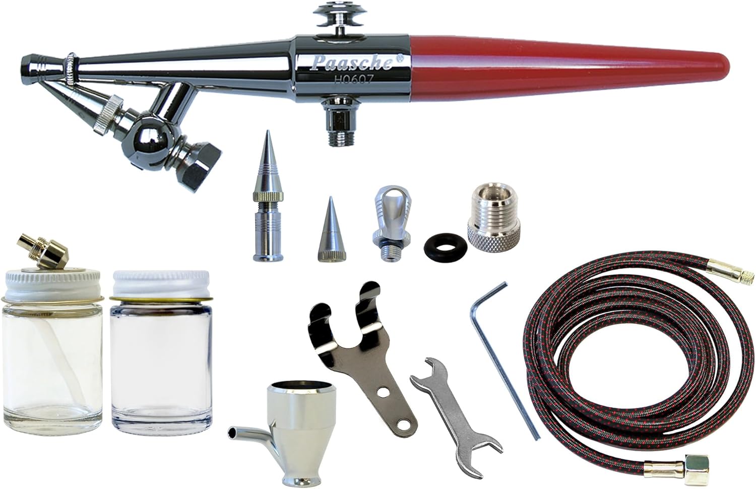 Paasche Airbrush HS-Set Single Action Siphon Feed Airbrush