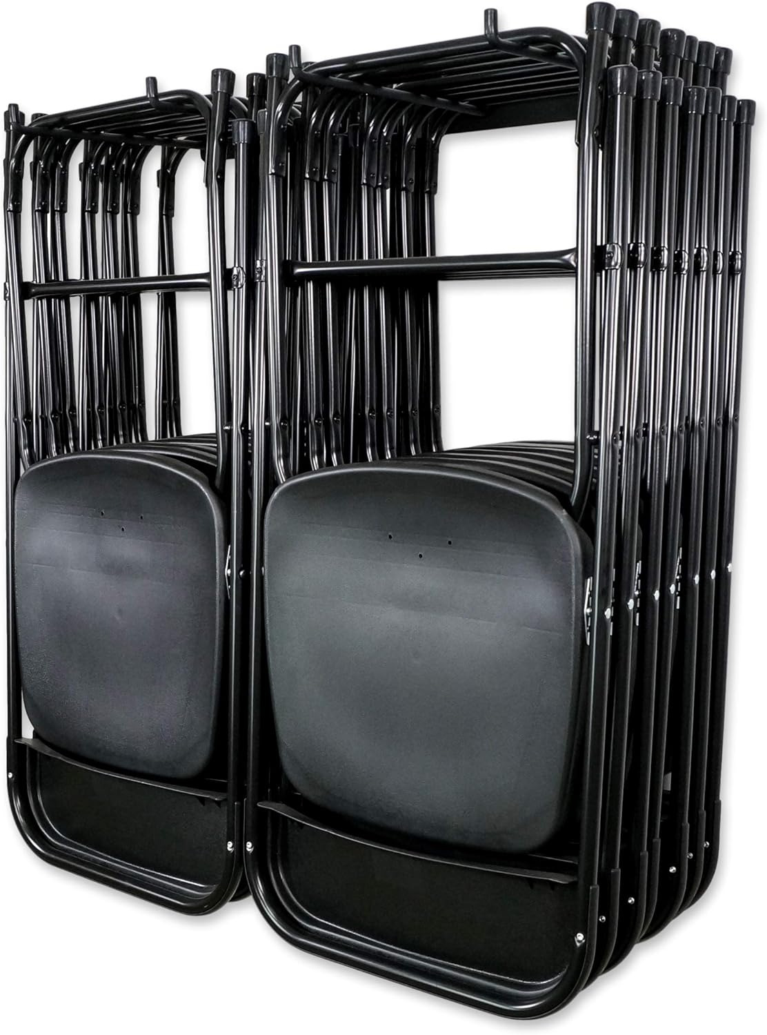 StoreYourBoard Chair Storage Rack with Storage Shelf – Folding Chair Rack for Home & Garage Organization, Chair Hangers for Folding, Beach, Patio & Camping Chairs, Heavy Duty Steel, Holds 300 lbs