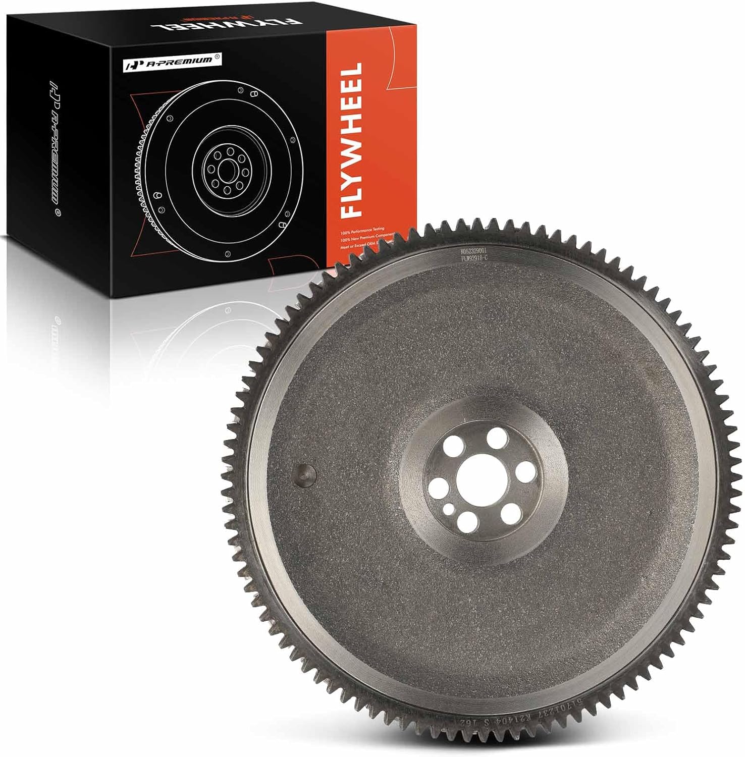 A-Premium Clutch Flywheel Compatible with Chevrolet Spark 2013 2014 2015 1.2L, Manual Transmission, 6 Bolt Holes, 99 Teeth, Replace# 25180845