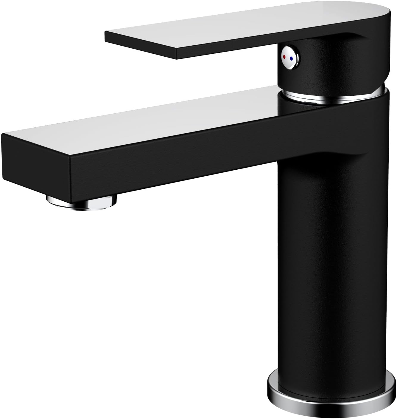 EB1359150CB Single-Lever Lavatory Faucet, Chrome & Black