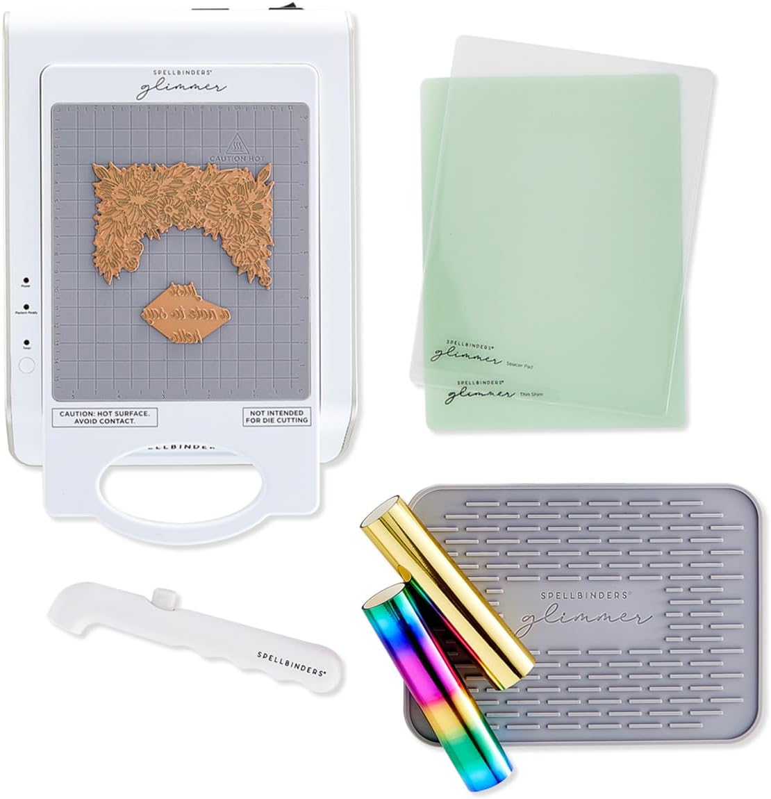 Spellbinders Glimmer Hot Foil System - New & Improved - GLS-005 - Platinum