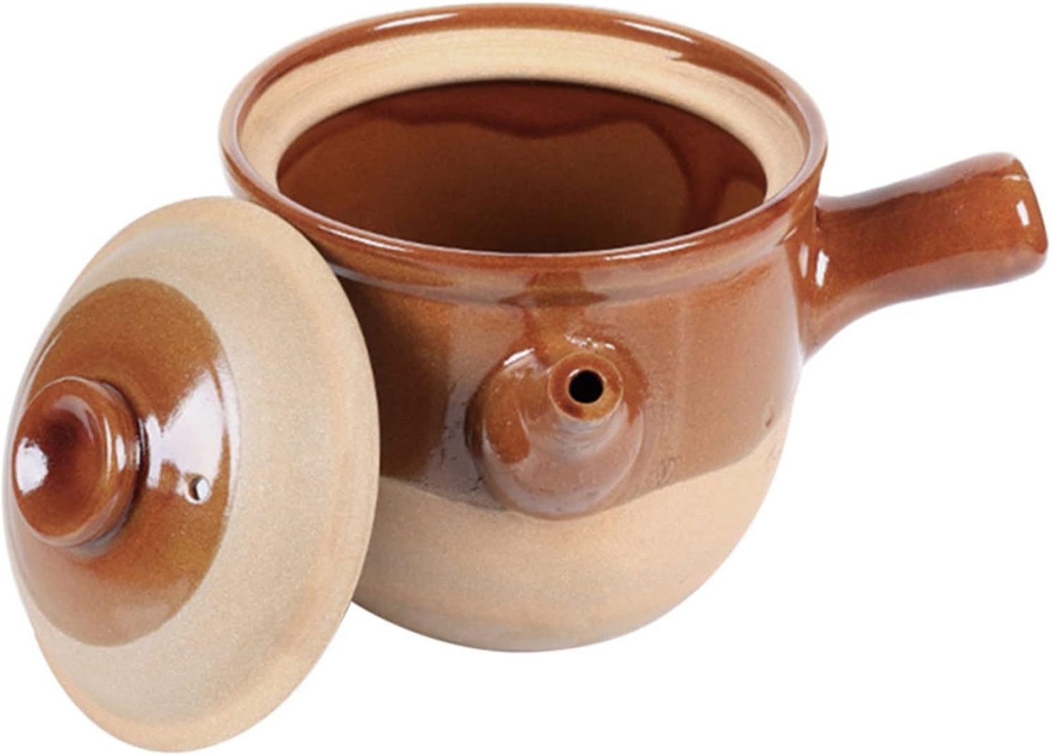 Pot Clay Casserole Pottery Stew Cooking Kettle Cooker Ceramic Boiling Hot Steam