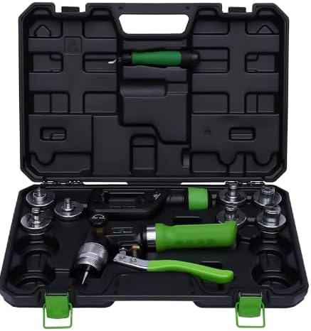 Hydraulic Extrusion Tube Kit, ST-300A,Air Conditioning Exhaust Tube Hydraulic Sleeve Roller Maintenance Tool for Inch:3/8
