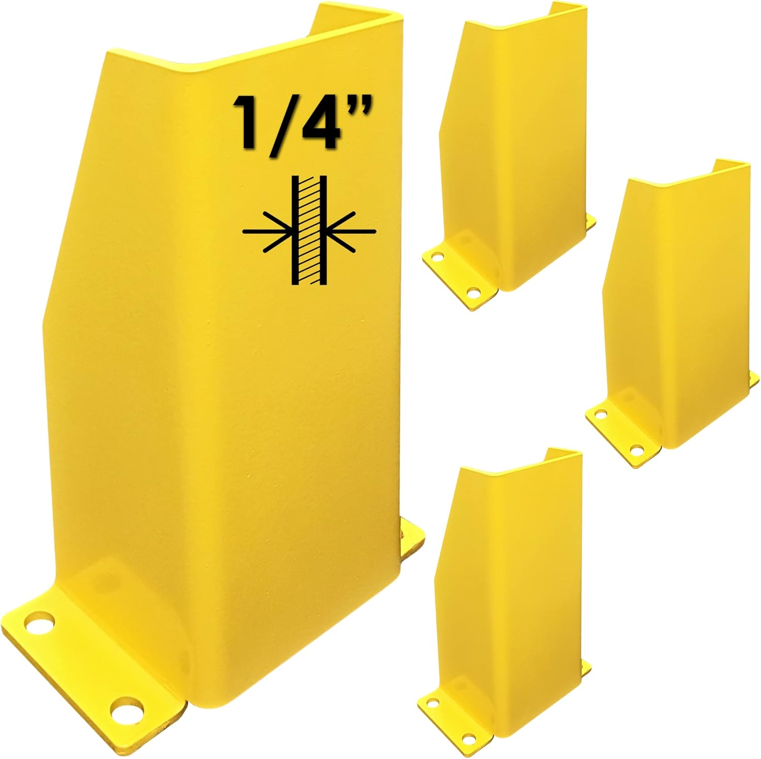 Electriduct Steel Pallet Rack Frame Guard Forklift Post Protector 4.75