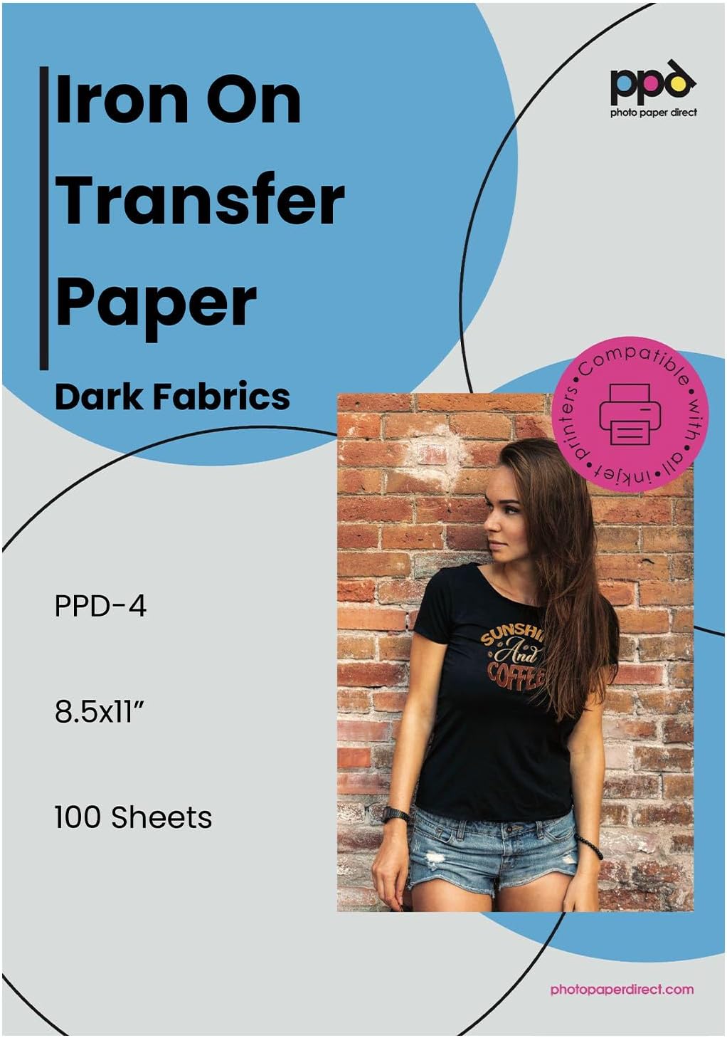 PPD 100 Sheets 8.5x11