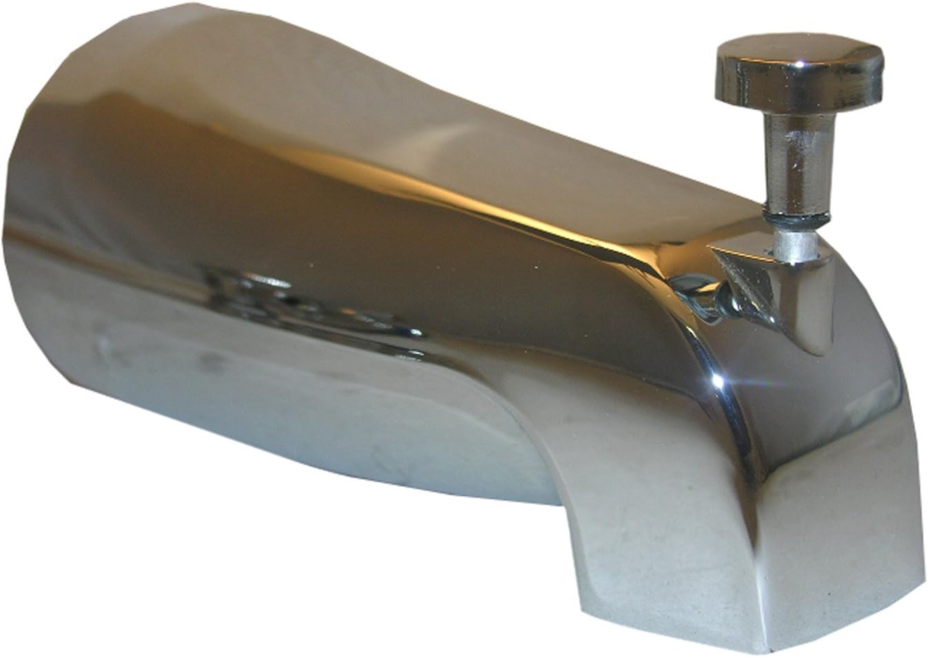 LASCO 08-1013 1/2-Inch Copper Slip Fit, Diverter Style Bathtub Spout, Chrome Plated, 6-Pack, 6 Piece