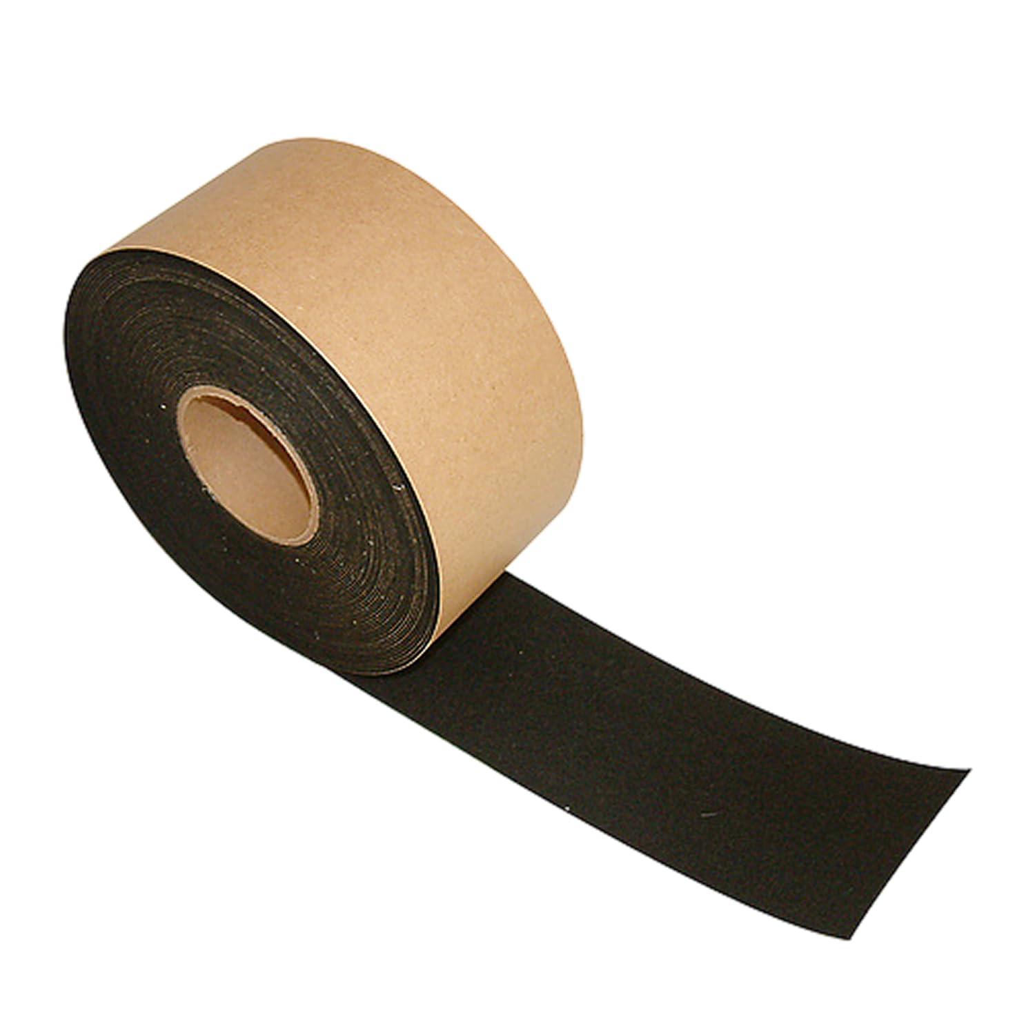 FindTape Polyester 1mm Felt Tape – 4 in. x 75 ft. Felt Strips with Adhesive Backing and Furniture Strips, Great for Arts and Crafts, Classrooms, and Protecting Furniture (Black)