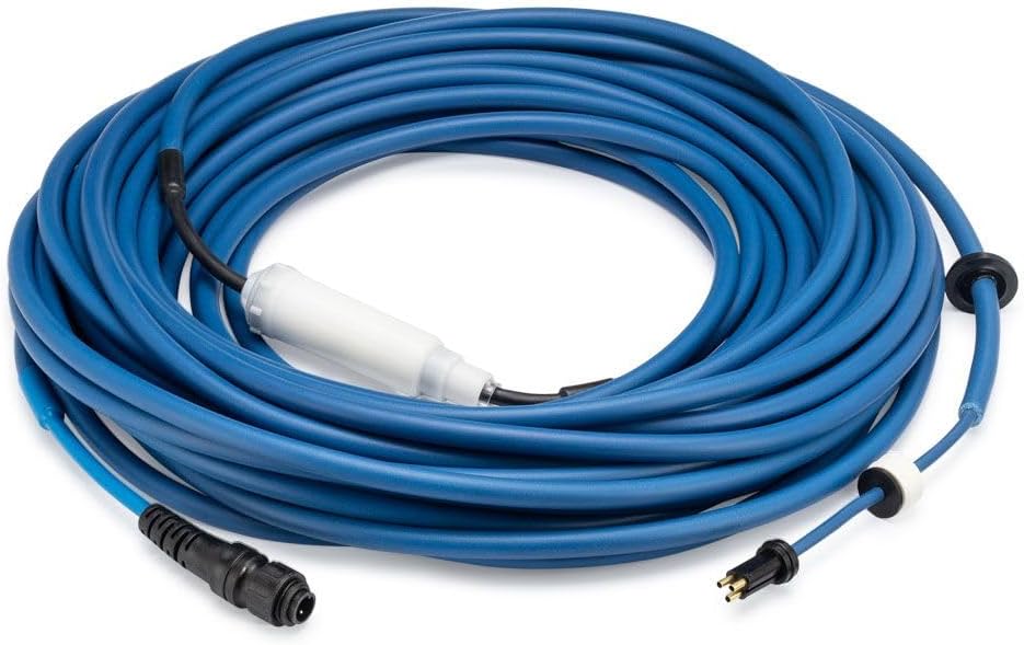 Dolphin Genuine Replacement Part — Durable 98 FT Blue Cable with Swivel for Tangle-Free Operation for Commercial Models — 9995747-DIY