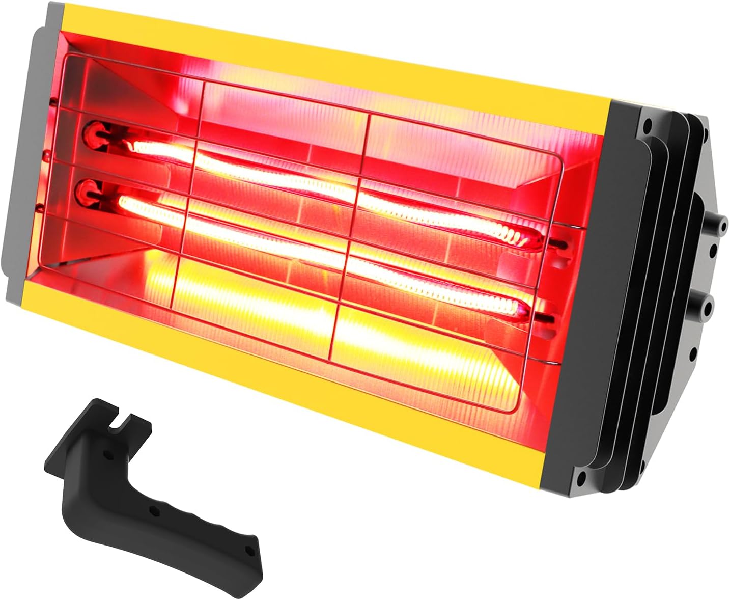 DATOUBOSS Infrared Paint Curing Lamp 1000W 110V Handheld Infrared Heater IR Short Wave Baking Heater Dryer Lamp for Car Body Repair Paint Curing Systems (SC-001-Y)