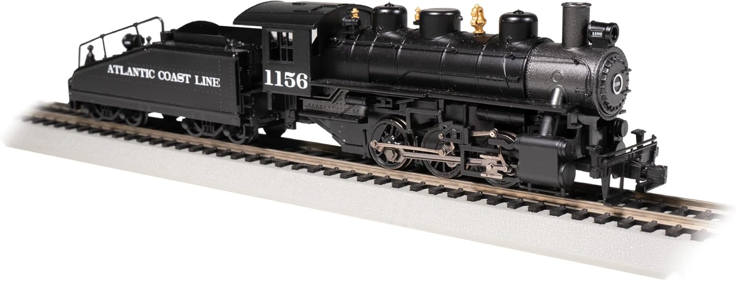 Bachmann Trains - USRA 0-6-0 w/Smoke & Slope Tender - Atlantic Coast LINE庐 #1156 - HO Scale