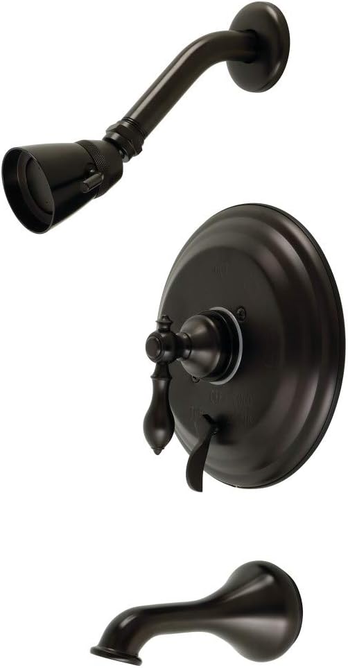 Kingston Brass KB36350ACL American Classic Tub and Shower Faucet, 7.13 x 4.94 x 7.5, Oil Rubbed Bronze