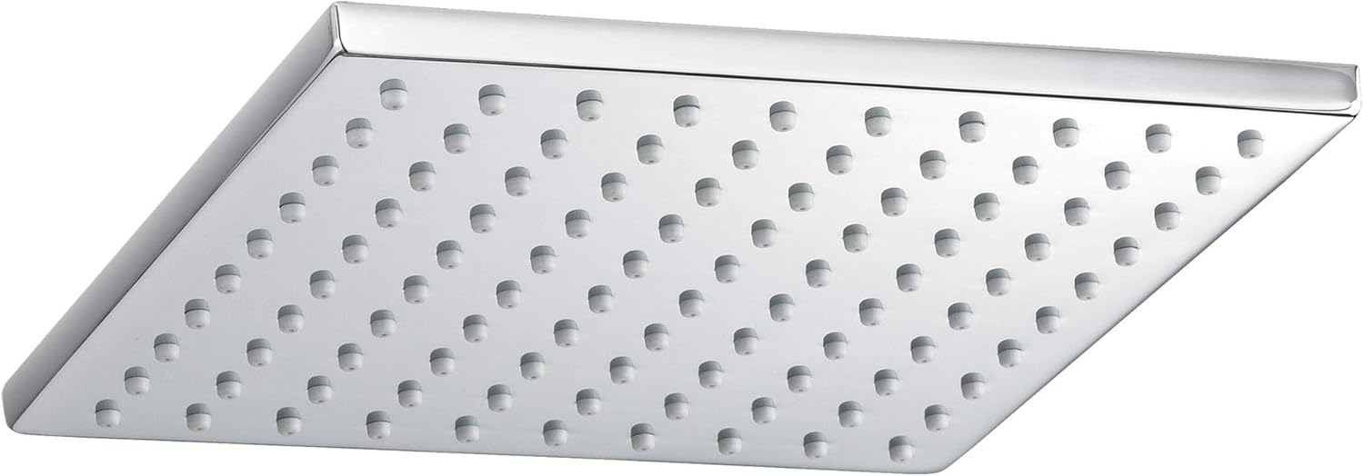 American Standard 1660688.295 8-Inch Square Rain Showerhead, 2.5 gpm, Satin Nickel