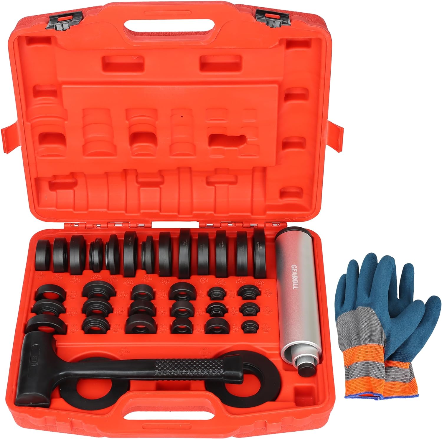 37 Pcs Sealed Bearing Mounting Kit, Bearing Installation Kit, Oil Seal Installation Tools