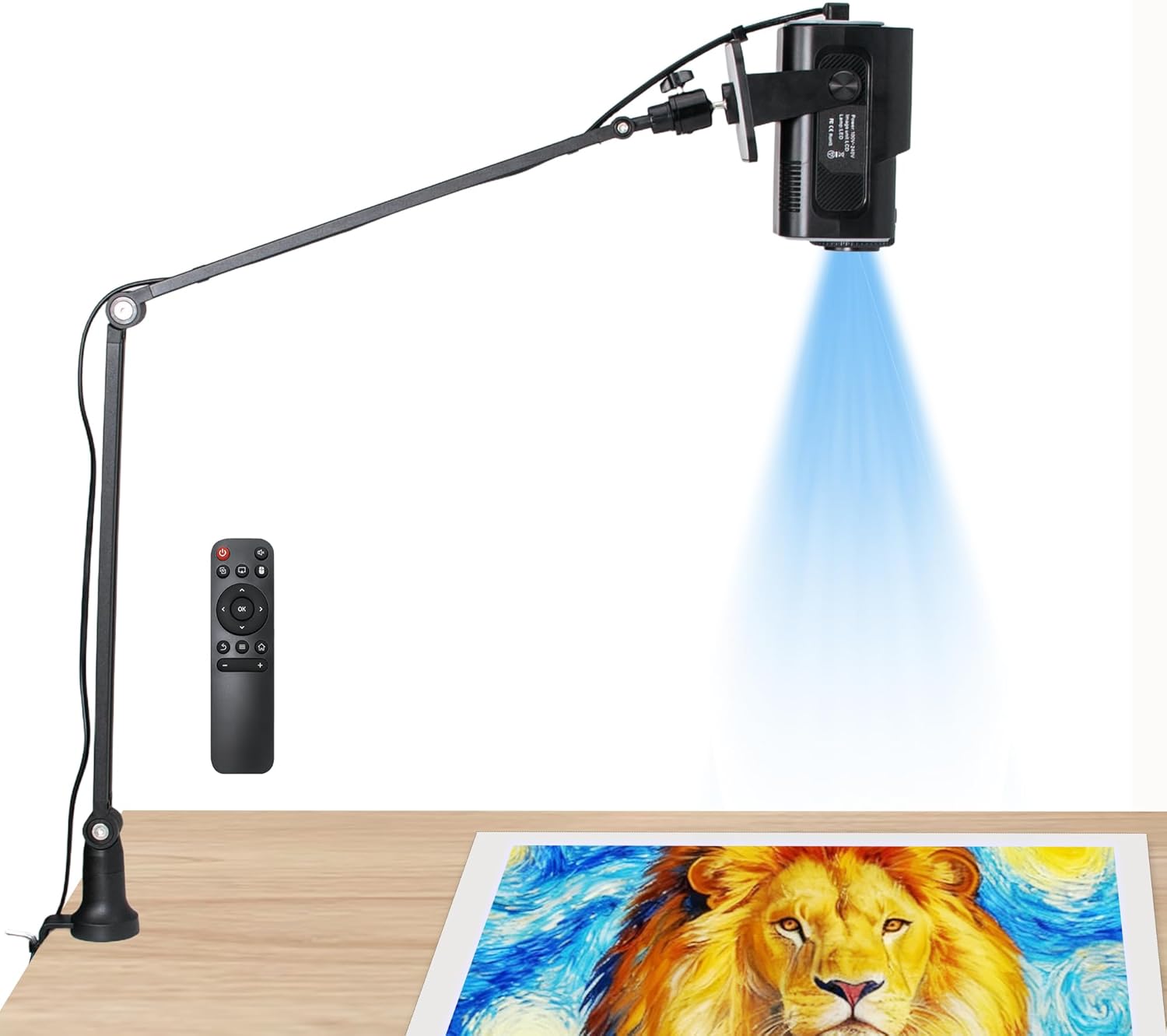 HI-REEKE Art Projector for Tracing, Smart Sketcher Drawing Projector Image on Wall and Canvas for Artists
