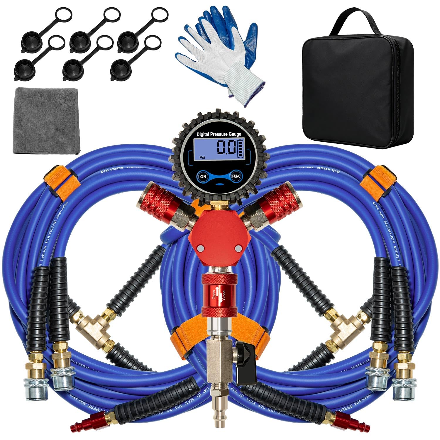4 Tire Inflation Deflation System, Fits Up to 125
