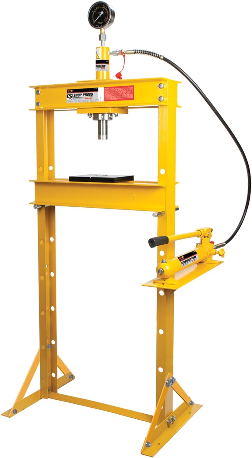 Performance Tool W41065 6-Piece Shop Press Accessory Kit for Presses Up to 50-ton